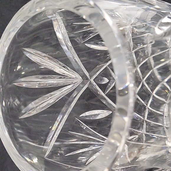 ZAWIERCIE Accents Vintage Zawiercie 24 Lead Crystal Cut Clear Glass